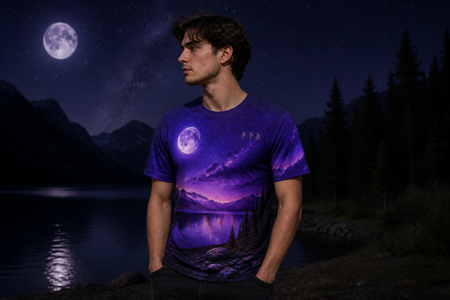 Under our violet moon · ᛖᛉᛟ · on model